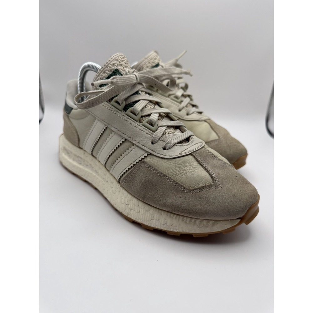 Adidas Retropy E5 Aluminium Green Oxide Men's Casual Running Shoes Size 8